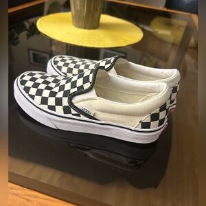 Vans Classic Slip On Checkerboard Skate Shoes M5/W6.5